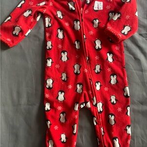Red Penguin Kids One Piece